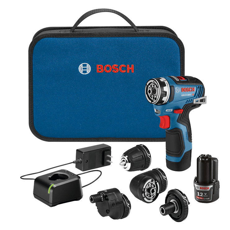 BOSCH 12V MAX Drill/Driver w/ 5-IN-1 FLEXICLICK® System