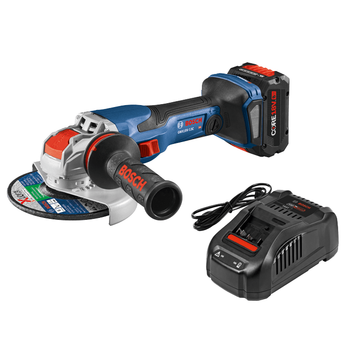 BOSCH PROFACTOR™ 18V X-LOCK Connected-Ready 5" – 6" Angle Grinder Kit