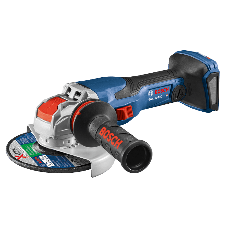 BOSCH PROFACTOR™ 18V X-LOCK Connected-Ready 5" – 6" Angle Grinder w/ Slide Switch (Tool Only)