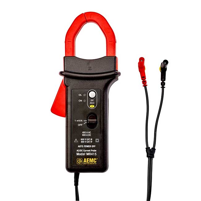 AEMC 1200.80 AC/DC Current Probe Model MR415