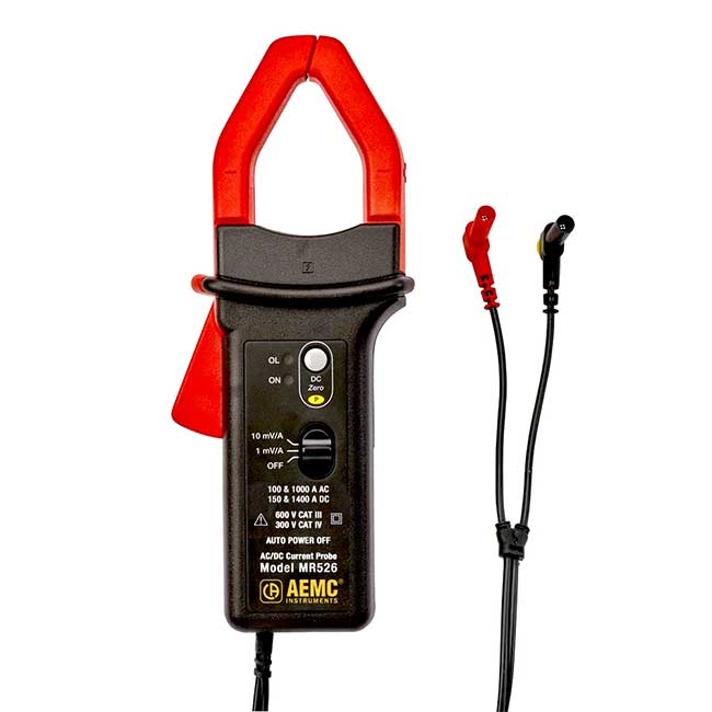 AEMC 1200.83 AC/DC Current Probe Model MR526