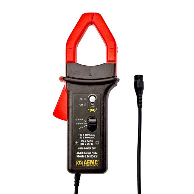 AEMC 1200.85 AC/DC Current Probe Model MR527