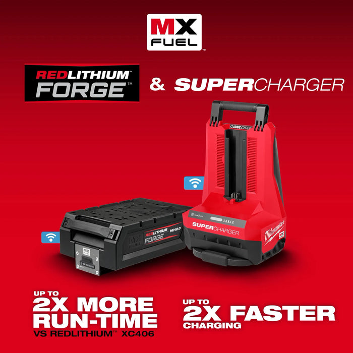 MILWAUKEE MX FUEL™ REDLITHIUM™ FORGE™ HD12.0 Kit de expansión de batería/supercargador