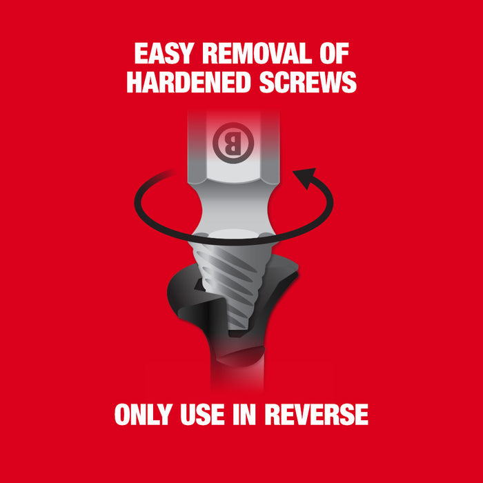 MILWAUKEE 4 PC. M2 Steel Screw Extractor Set