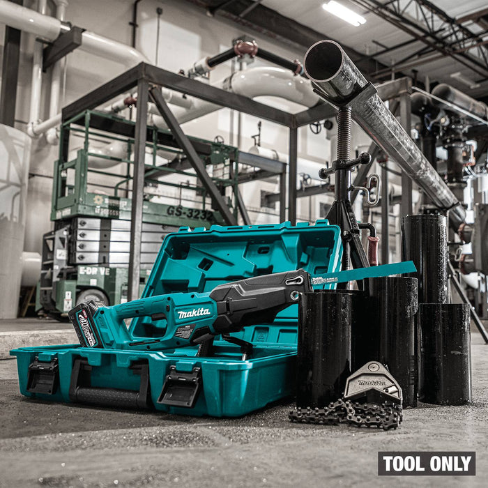 Makita GRJ03Z 40V max XGT® Brushless Cordless Recipro Pipe Saw w/ Chain Vise, Tool Only