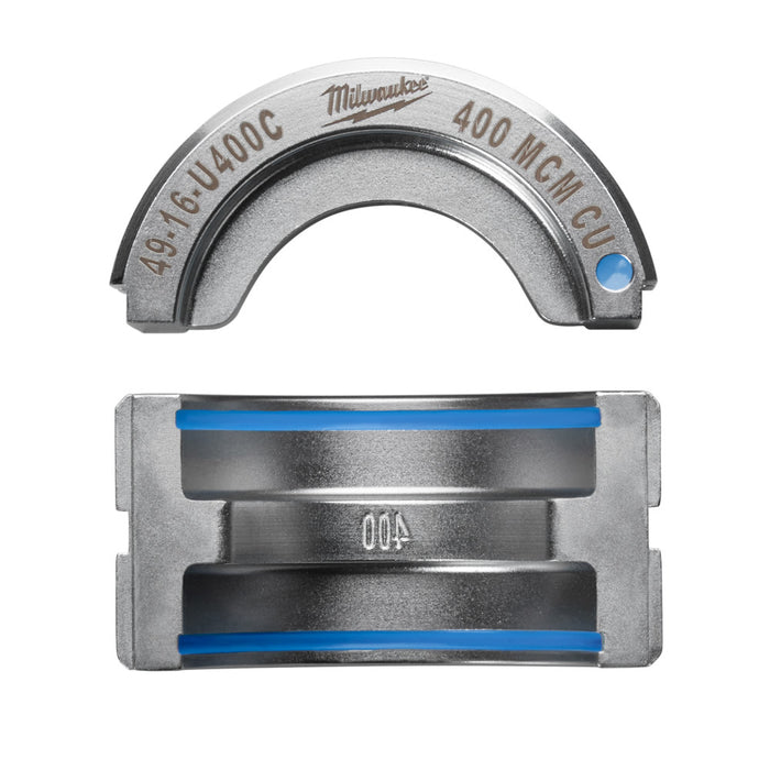 Troquel estilo U de COBRE de 400 MCM MILWAUKEE