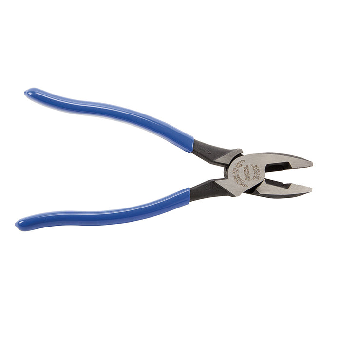 KLEIN TOOLS 9" Heavy-Duty New England Nose High Leverage Side Cutting Pliers