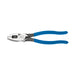 KLEIN TOOLS 9" Heavy-Duty High Leverage Side Cutting Fish Tape Pulling Pliers