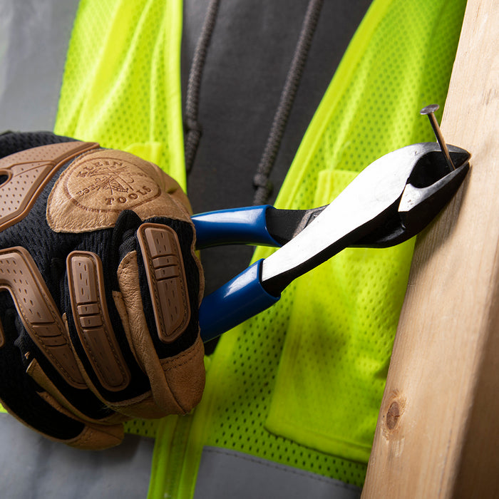 KLEIN TOOLS 8" Heavy-Duty Angled Nose Diagonal Cutting Pliers