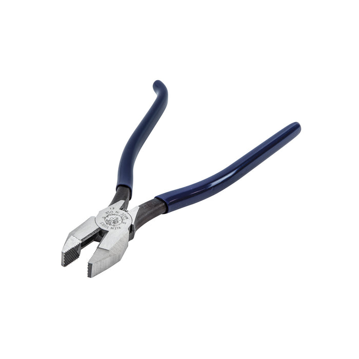 KLEIN TOOLS 9" Spring Loaded Square Nose Ironworker's Pliers