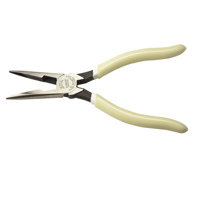 KLEIN TOOLS 8" High-Visibility Needle Nose Side-Cutter Pliers