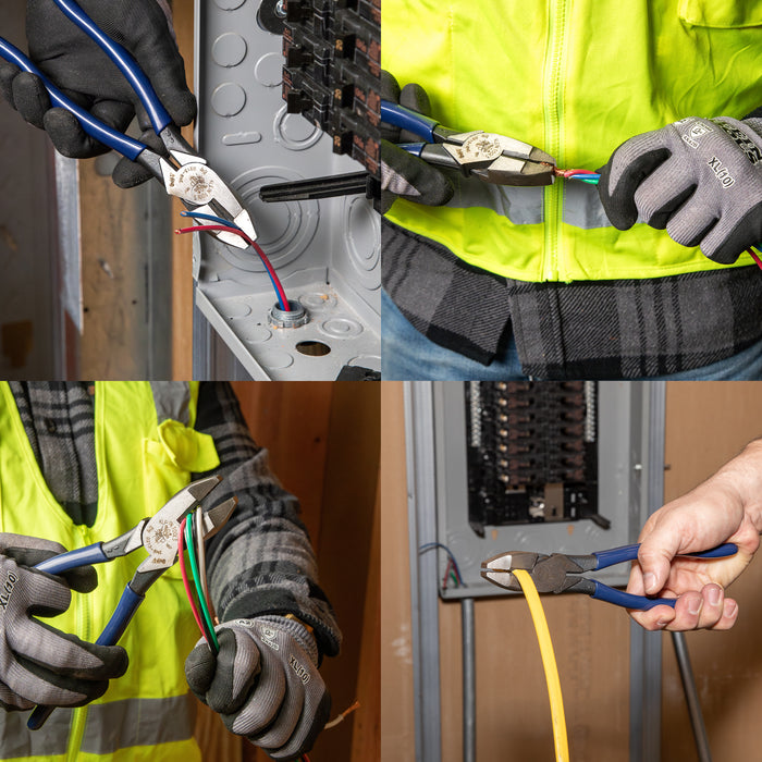 KLEIN TOOLS 8" High-Leverage Lineman's Pliers