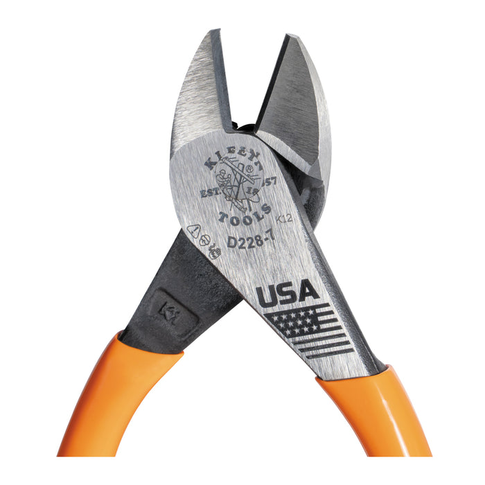 KLEIN TOOLS 7" High-Leverage Diagonal Cutting Pliers
