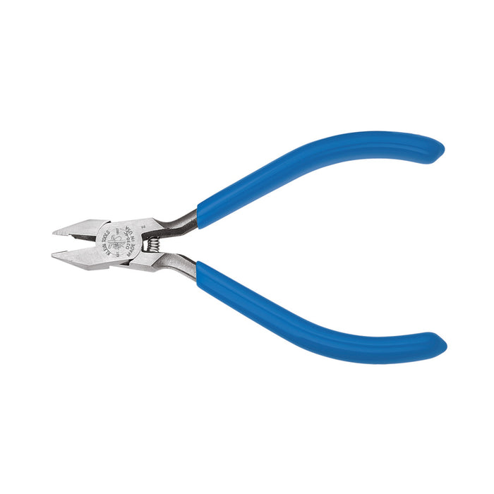 KLEIN TOOLS 4" Electronics Nickel Ribbon Wire Cutter Diagonal Cutting Pliers