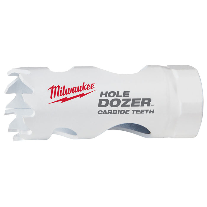 MILWAUKEE HOLE DOZER™ con sierras perforadoras con dientes de carburo