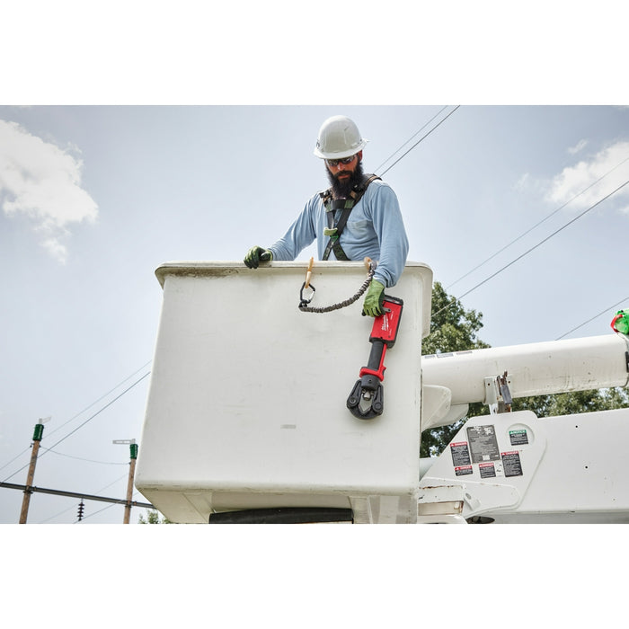 MILWAUKEE M18™ FORCE LOGIC™ 11T Dieless Latched Linear Utility Crimper Kit