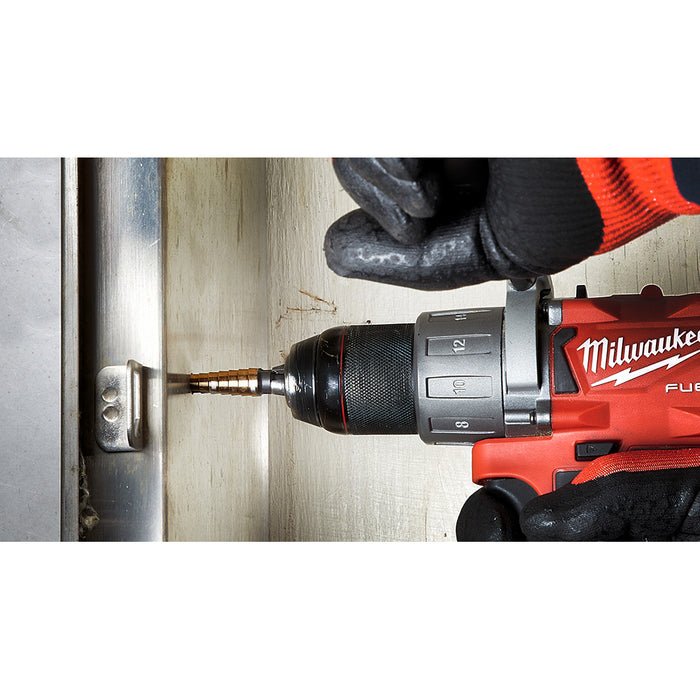 MILWAUKEE Cobalt Step Drill Bits