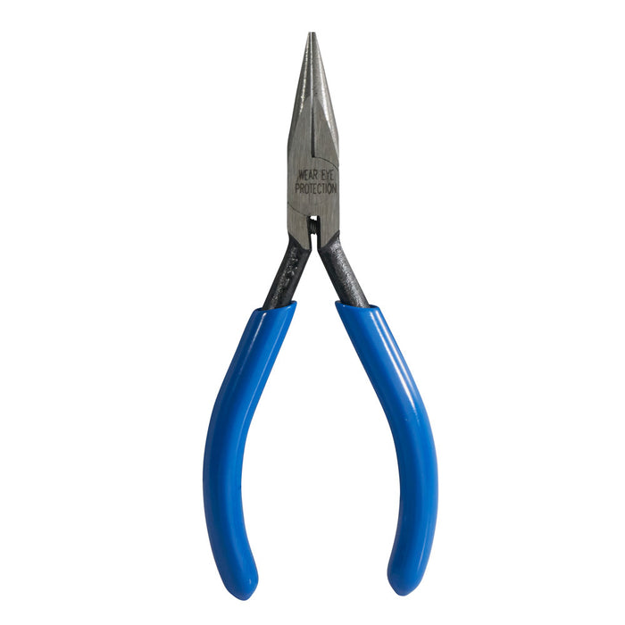 KLEIN TOOLS 4" Spring-Loaded Slim Needle Nose Electronics Pliers