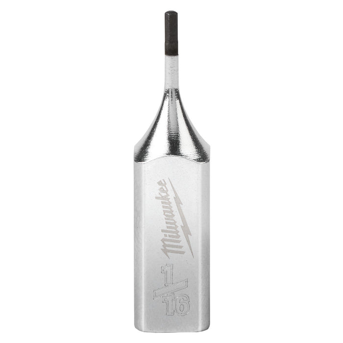 MILWAUKEE Dados con punta hexagonal con accionamiento de 1/4" - SAE