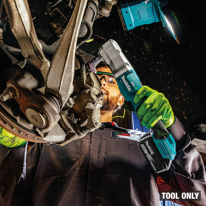 Makita XLT03Z 18V LXT® Lithium-Ion Brushless Cordless High Torque 3/8" Sq. Drive Angle Impact Wrench w/ Friction Ring, Tool Only