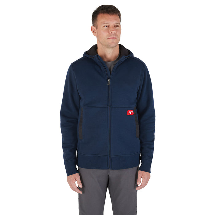 GRIDIRON Full-Zip Hoodie Blue S