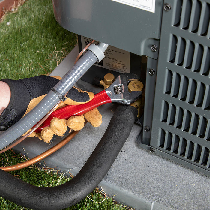 KLEIN TOOLS 8" Extra Capacity Adjustable Wrench