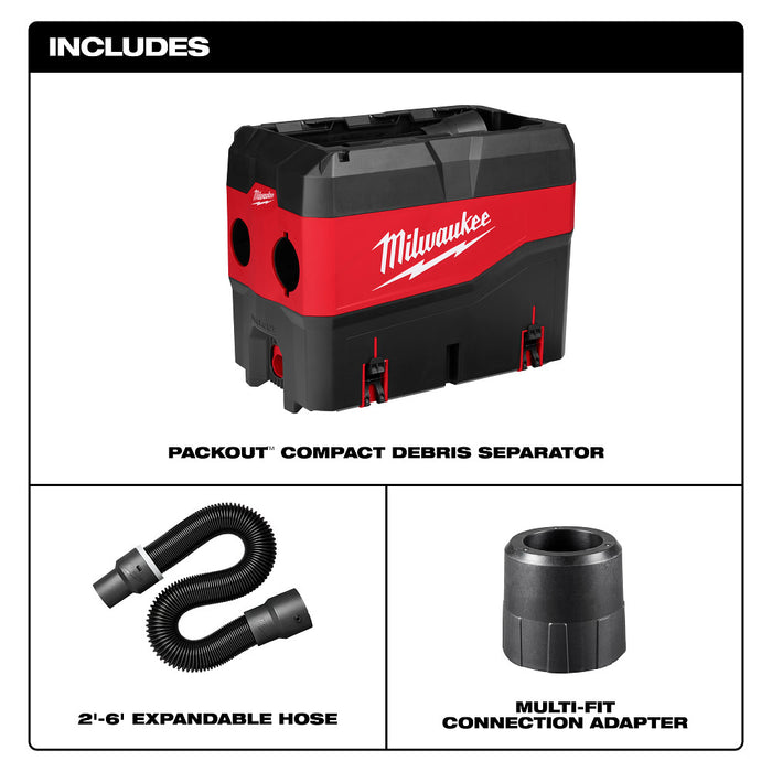 MILWAUKEE PACKOUT™ Compact Debris Separator