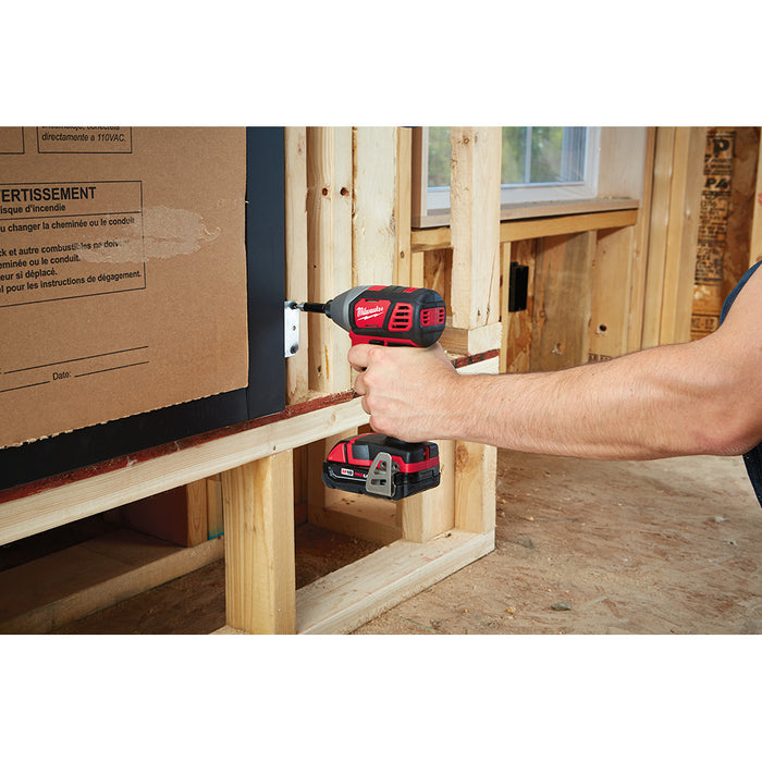 MILWAUKEE M18™ Kit de destornillador de impacto hexagonal de 1/4"