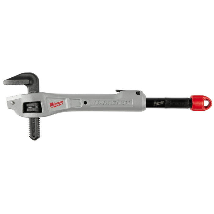 MILWAUKEE CHEATER Aluminum Offset Adaptable Pipe Wrench