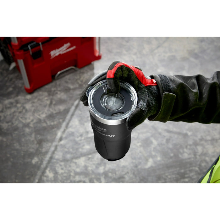 MILWAUKEE PACKOUT Black 20oz Tumbler Q4