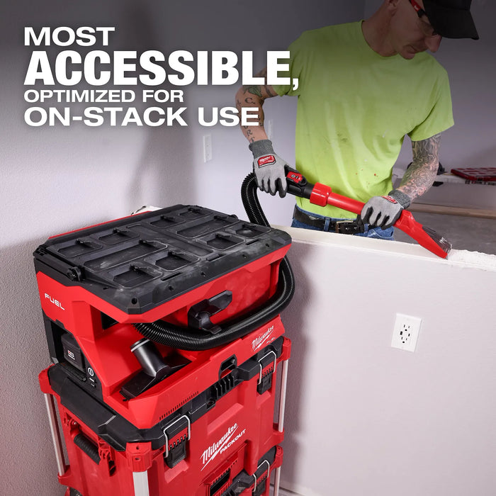 Milwaukee M18 FUEL™ 4 Gallon Wet/Dry Vacuum w/ PACKOUT™ Compatibility & VACLINK™