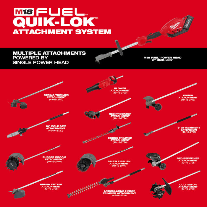 MILWAUKEE M18 FUEL™ QUIK-LOK™ Blower Attachment