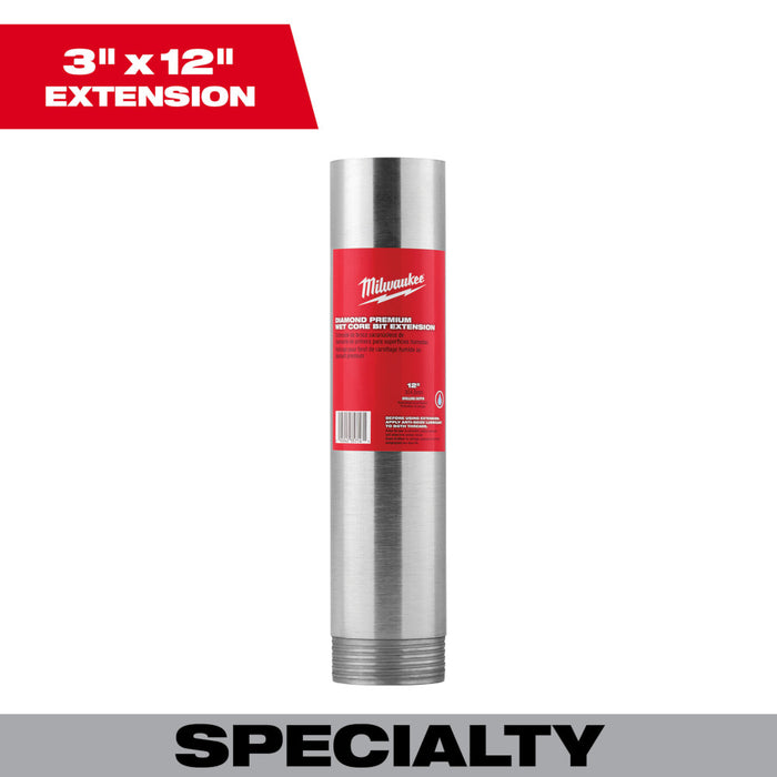 Milwaukee Tools 5" x 12" Diam Core Ext 48-17-4050