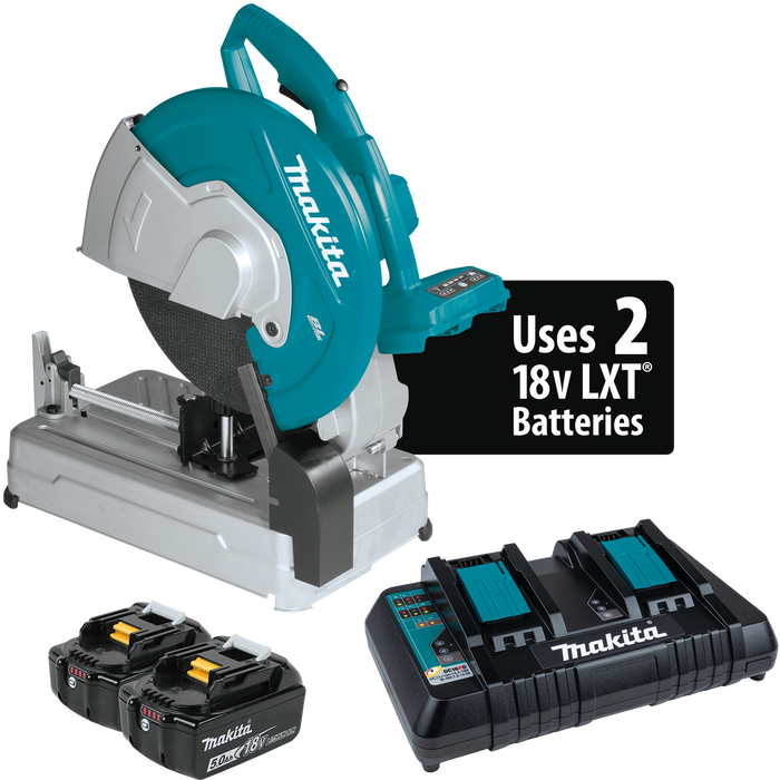 MAKITA 36V (18V X2) LXT® 14" Cut‑Off Saw Kit