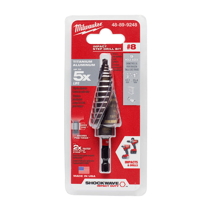 MILWAUKEE SHOCKWAVE™ IMPACT DUTY™ Step Bits