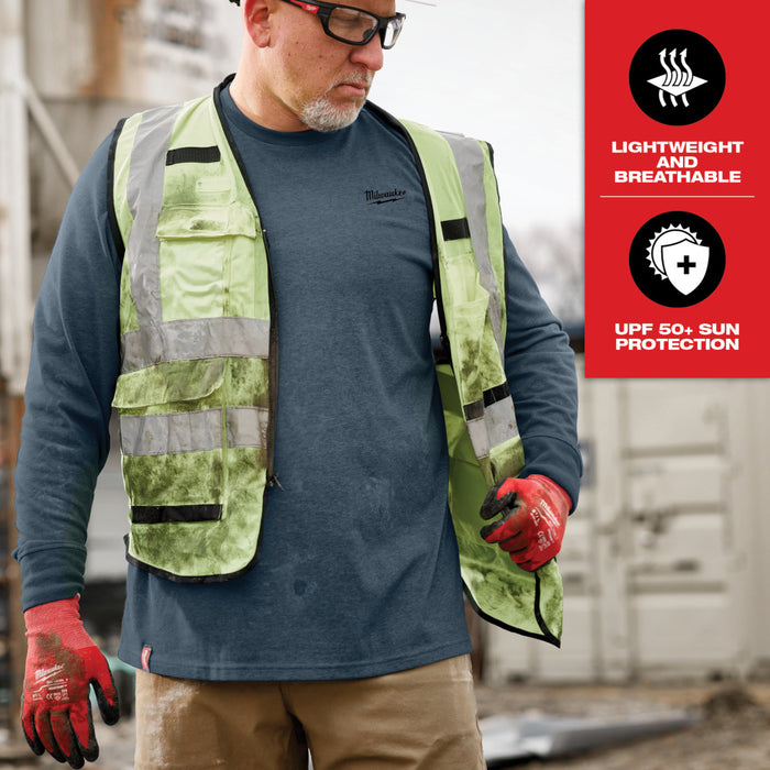 Camiseta de trabajo híbrida MILWAUKEE - Manga larga