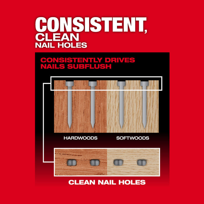 Clavadora Brad MILWAUKEE M18 FUEL™ calibre 18 (solo herramienta)