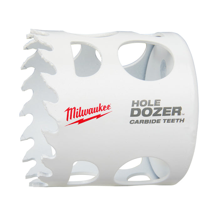 MILWAUKEE HOLE DOZER™ con sierras perforadoras con dientes de carburo