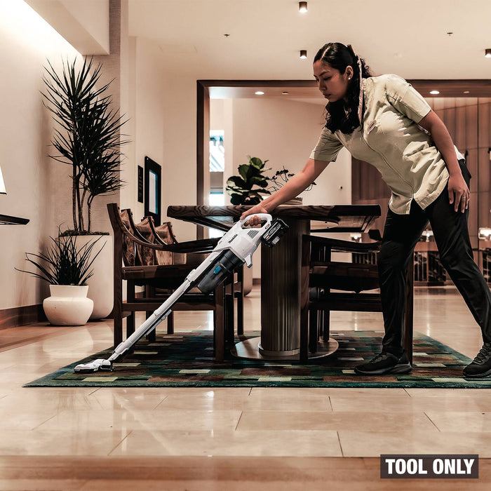 Makita GLC04Z 40V max XGT® Brushless Cordless Cyclonic Power Brush Head 4-Speed Compact Stick Vacuum, Tool Only