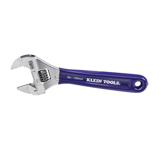 KLEIN TOOLS 6" Slim-Jaw Adjustable Wrench
