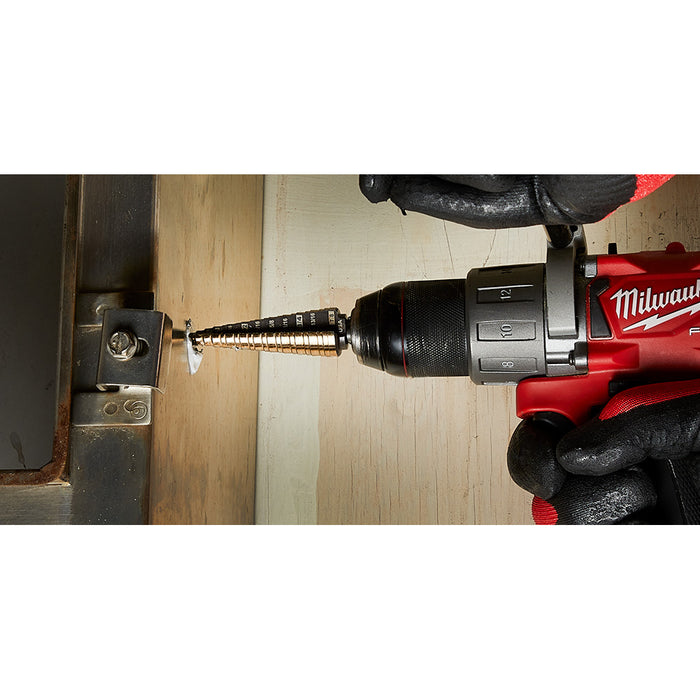 MILWAUKEE Cobalt Step Drill Bits