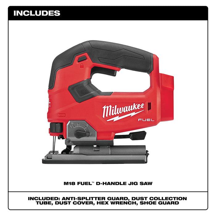 MILWAUKEE M18 FUEL D-Handle Jig Saw (Tool Only)