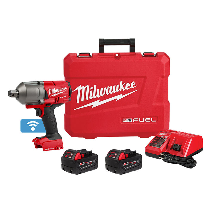 MILWAUKEE M18 FUEL™ w/ ONE-KEY™ High Torque Impact Wrench 3/4" Friction Ring Kit