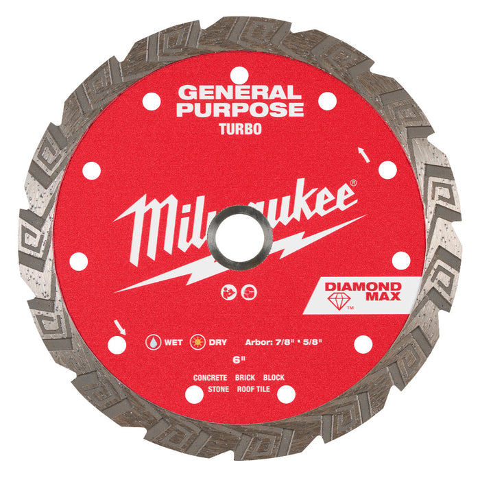 MILWAUKEE DIAMOND MAX™ Turbo General Purpose Blades