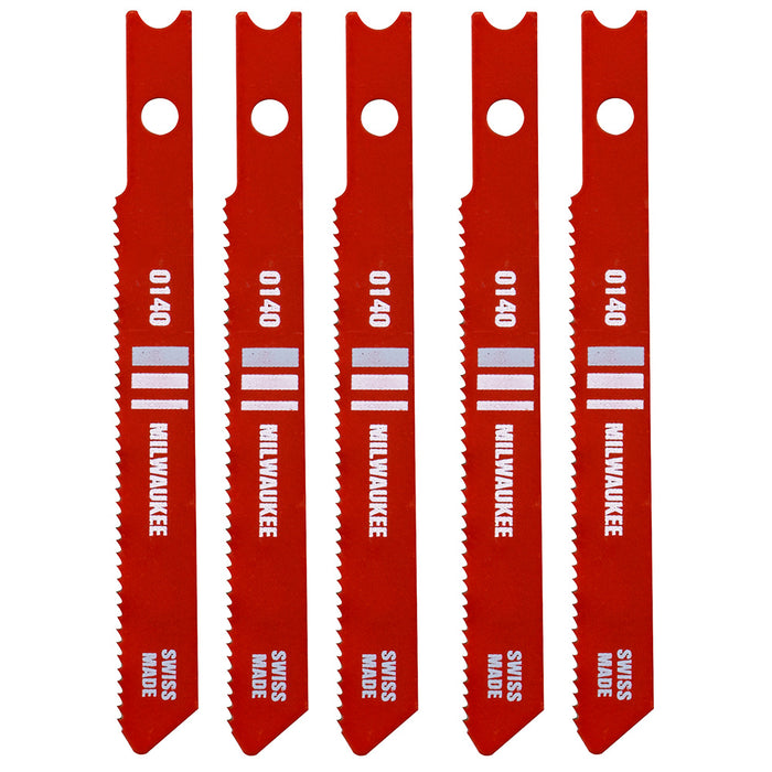 Milwaukee Tools 2-3/4", 24 TPI, Jig Saw Blades 48-42-0140
