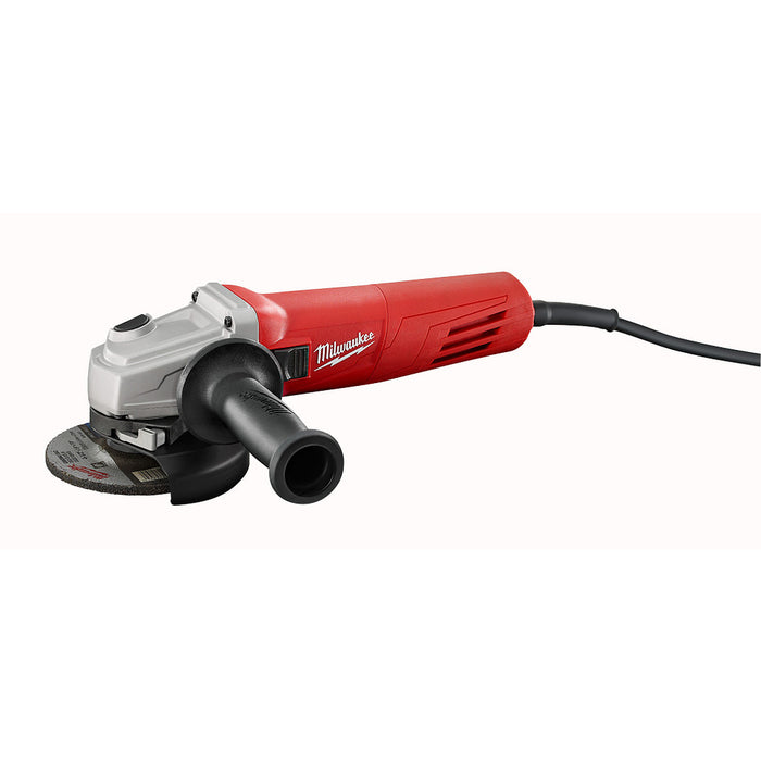 MILWAUKEE 11 Amp 4-1/2" Small Angle Grinder w/ Slide Lock-On Switch