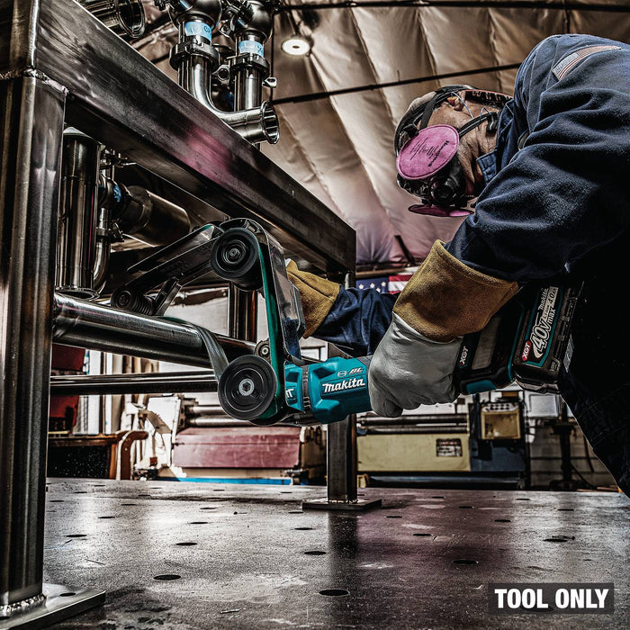 Makita GSB02Z 40V max XGT® Brushless Cordless 1-9/16" x 30" Pipe Belt Sander, Tool Only
