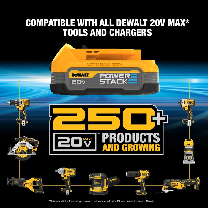 DeWalt DCK239E2 20V MAX Brushless Cordless Circular Saw & Drill Combo Kit with POWERSTACK Batteries 1 Question, 1 Answer or Be the first to write a review