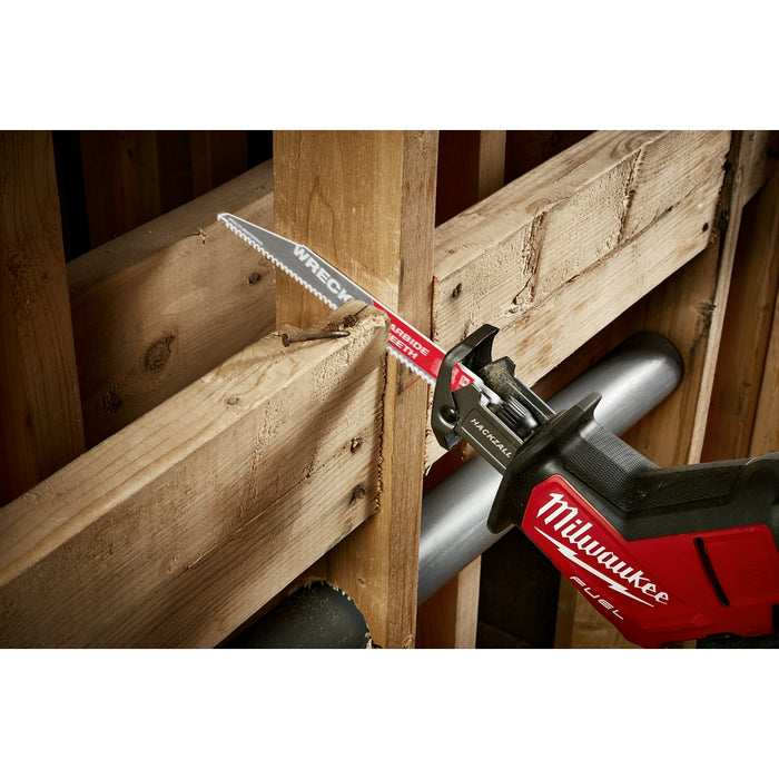 MILWAUKEE 6 TPI WRECKER™ Multi-Material SAWZALL® Blade w/ Carbide Teeth (3 PACK)