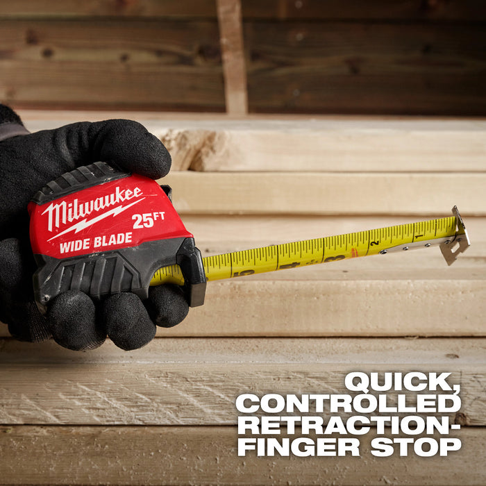 MILWAUKEE 30' Wide Blade Tape Measure
